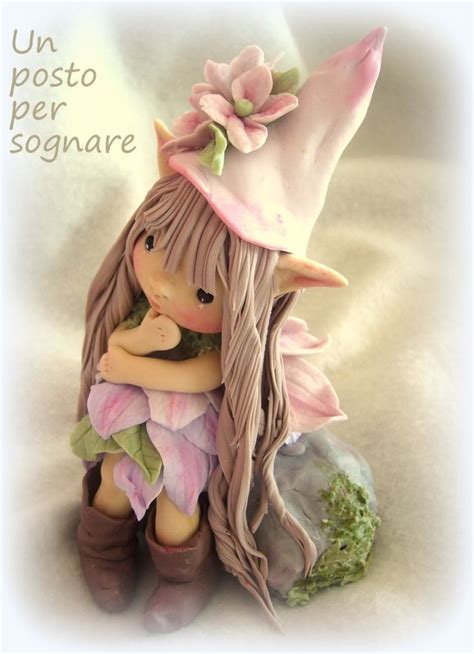 ELFI DOLLS FOLLETTI Creazioni In Pasta Modellabile Sintetica Arte