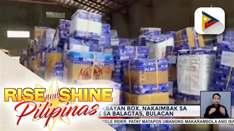 Libu Libong Balikbayan Box Nakaimbak Sa Warehouse Sa Balagtas Bulacan