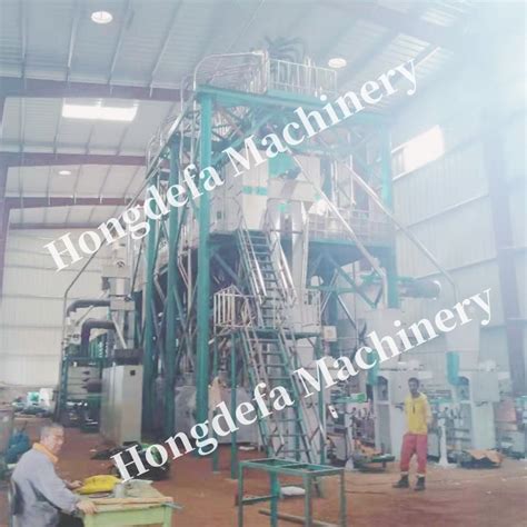 Fully Automatic 50t 24h Corn Milling Corn Flour Mill Machine China