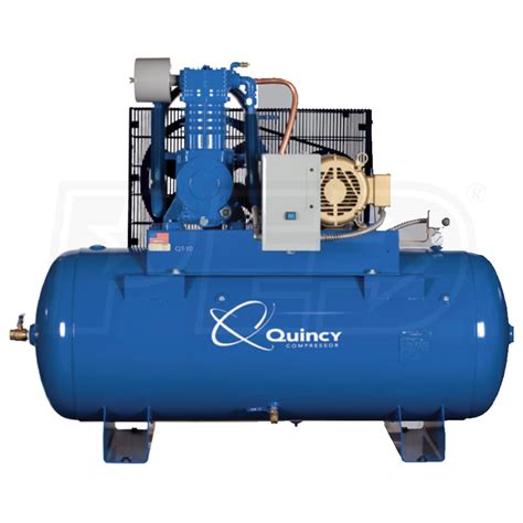 Quincy 4103D12HCB20M QT MAX 10 HP 120 Gallon Two Stage Air Compressor