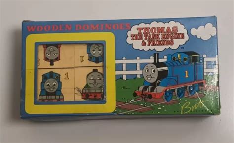 Thomas The Tank Engine Friends Wooden Dominos Vintage Britt