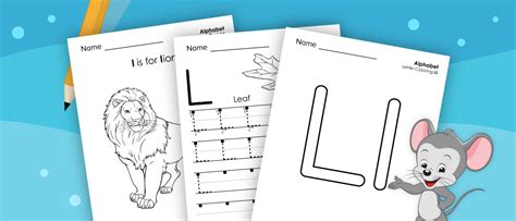 Letter L Worksheets | ABCmouse