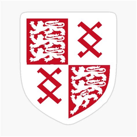 "English Coat of Arms" Sticker by roberthamilton1 | Redbubble