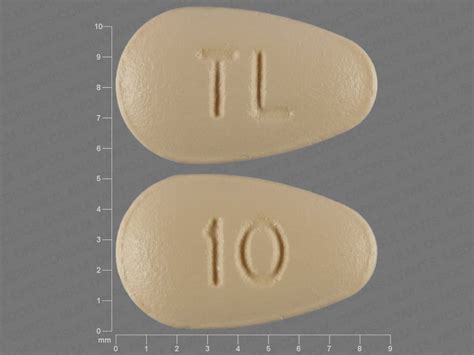 Pill Finder Tl 10 Yellow Egg Shape