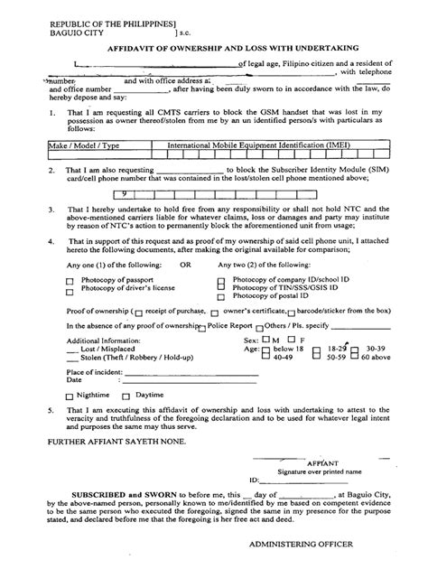 Affidavit Of Ownership Complete With Ease Airslate Signnow