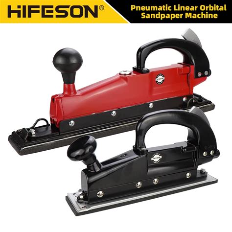 HIFESON 1 4 Pneumatic Heavy Duty Orbital Sander Air Grinder Polisher