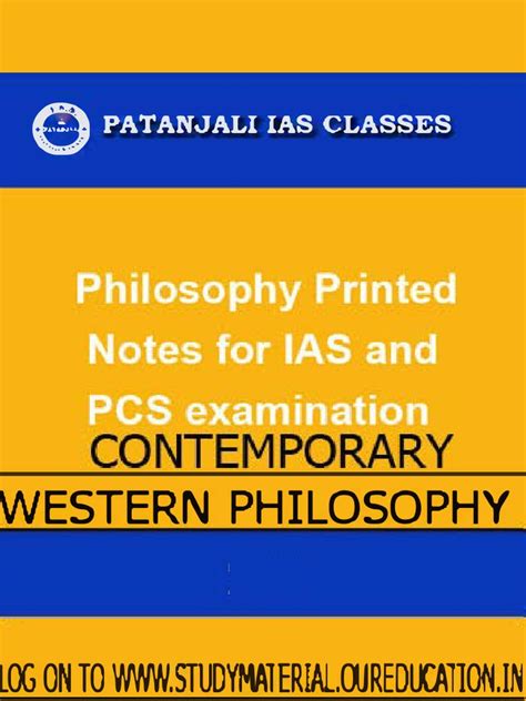 Western Philosophy | PDF