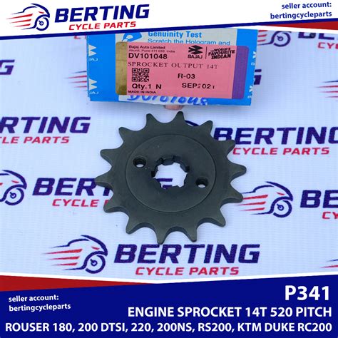 Engine Sprocket T Rouser Dtsi Old Ns Ns Rs