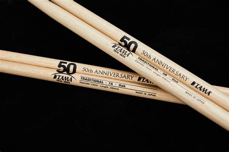 Tama 50th Anniversary 5a Drum Sticks 1 Pair Tama 5a 50th 5a