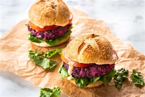 Easy Beet And Black Bean Burgers Vegan Gluten Free