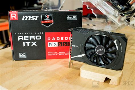 Review MSI RX 560 AERO ITX 4G OC การดจอรนเลก สเปคแรม 4GB ดกวา