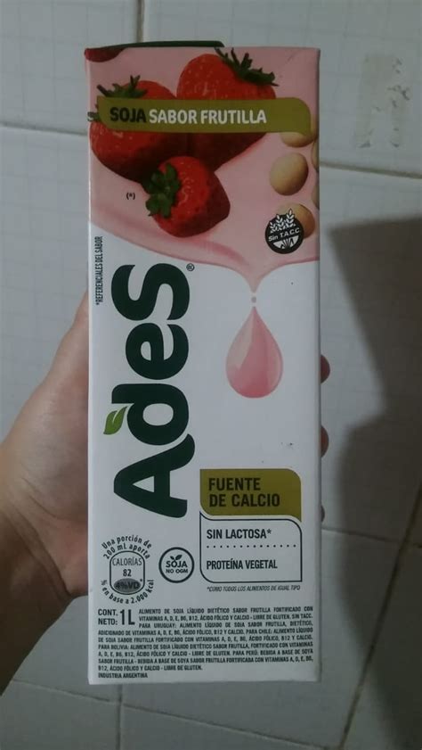 Ades Leche De Soja Sabor Frutilla Review Abillion