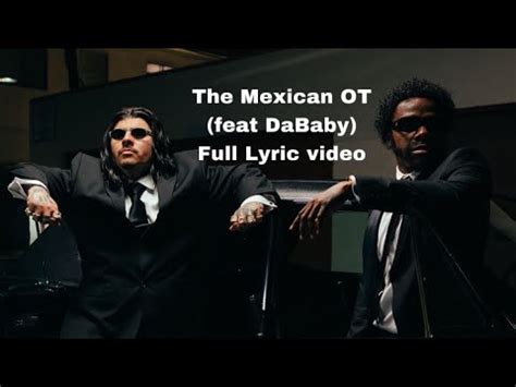 The Mexican OT DaBaby Point Em Out Official Lyric Video YouTube