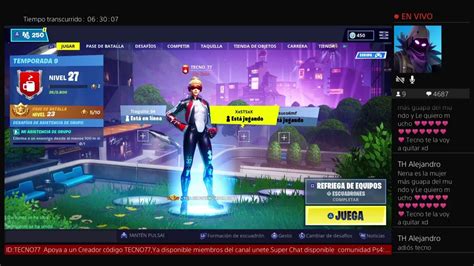 Directo Fortnite Jugando Con Subs Partidas Partidas Personalizadas