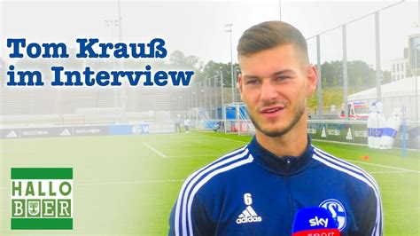 Schalke 04 Tom Krauß im Interview YouTube