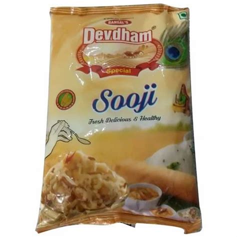 indian  wheat devdham sooji flour kg packaging type packet
