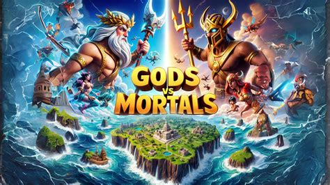 Gods Vs Mortals 6241 6820 2384 By Sp4 Fortnite Creative Map Code Fortnite Gg