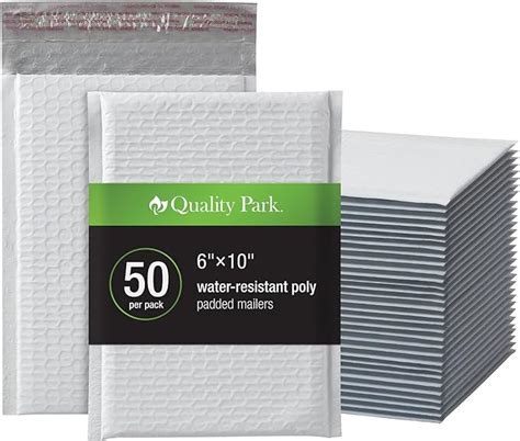 Quality Park Sobres De Burbujas De 6 X 9 Pulgadas Sobres De