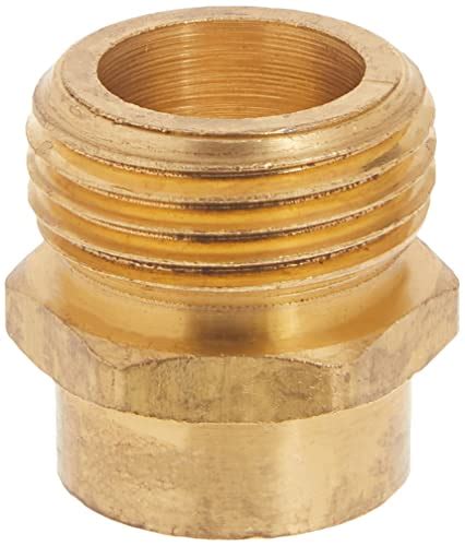 Anderson Metals Brass Garden Hose Fitting Connector Read ¾” Male Ght