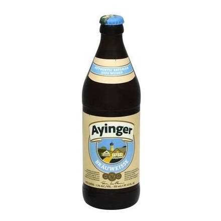 Пиво Ayinger Brau-Weisse 20 шт. цена 0,5 л 6860 руб., купить Айингер ...