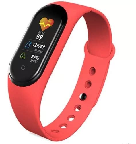 Smart Band M Pulsera Inteligente Sensor De Ritmo Cardiaco Meses Sin