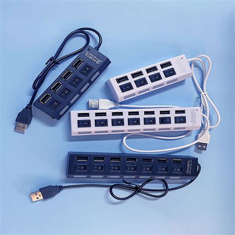 USB Hub Splitter With Individual Switch Splitter With Individual Switch ...