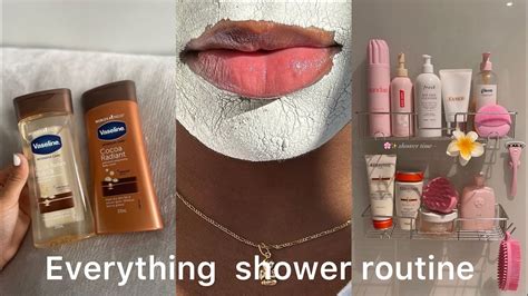 Ultimate Pamper Shower Routine Feminine Hygiene Oral Hygiene