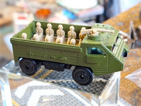 Vintage 1976 Matchbox Lesney Superfast No 54 Army Personnel Carrier