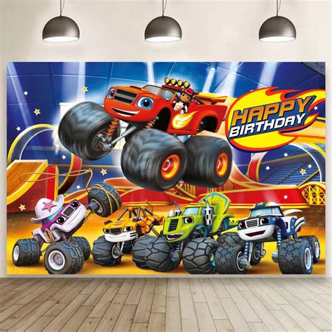 Buy Blaze And The Monster Machines Birthday Decorations Blaze And The