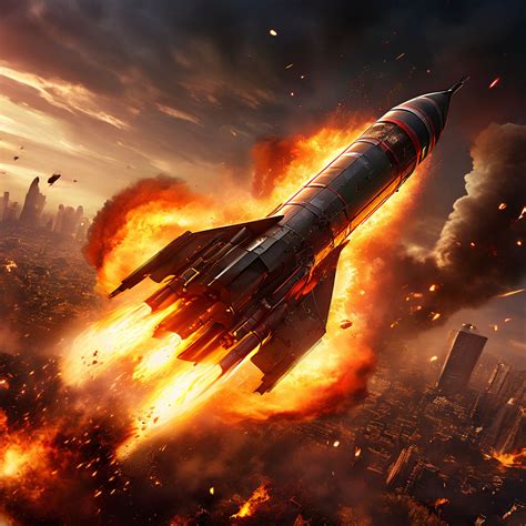 RPG-inspired rocket in mid-flight by Antonio Sabbatella - Playground