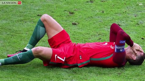 Primer Diagnóstico De La Lesión Que Sufrió Cristiano Ronaldo En El Partido Final De La Eurocopa