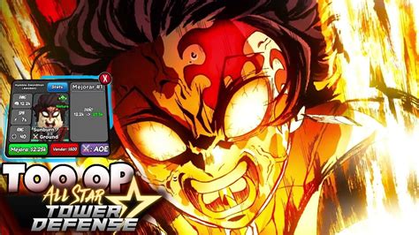 Tanjiro 7 Star Showcase With OP DAMAGE Sunburn ASTD Showcase YouTube