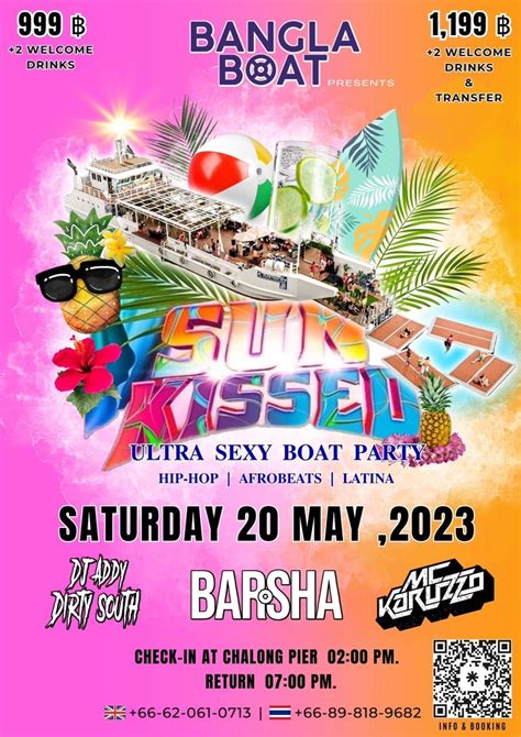 Sun Kissed Ultra Sexy Boat Party Eventpop