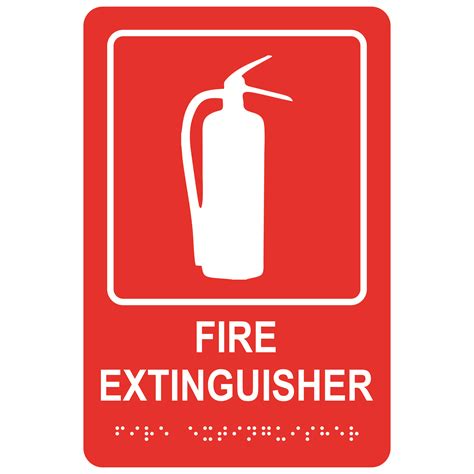 Fire Extinguisher Identification Signs