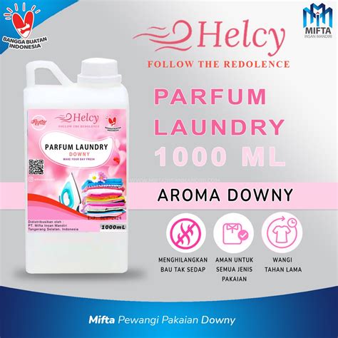 Jual PARFUM LAUNDRY HELCY 1 LITER PEWANGI PAKAIAN PARFUM SETRIKA