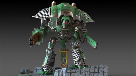 Warhammer 40K Imperial knight Paladin - Projects & Prints - Formlabs ...