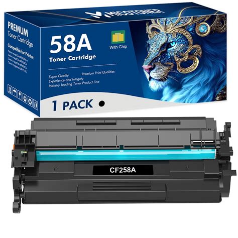 58A Toner Cartridges With Chip Compatible For HP 58A CF258A LaserJet