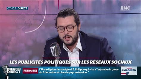 Magnien la chronique des réseaux sociaux Les publicités politiques