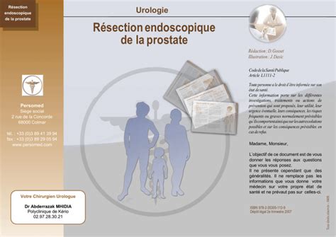 Résection endoscopique de la prostate