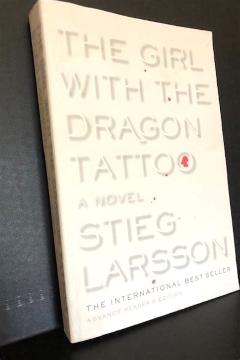 The Girl With The Dragon Tattoo By Larsson Stieg Near Fine Soft Cover 2008 1st Edition