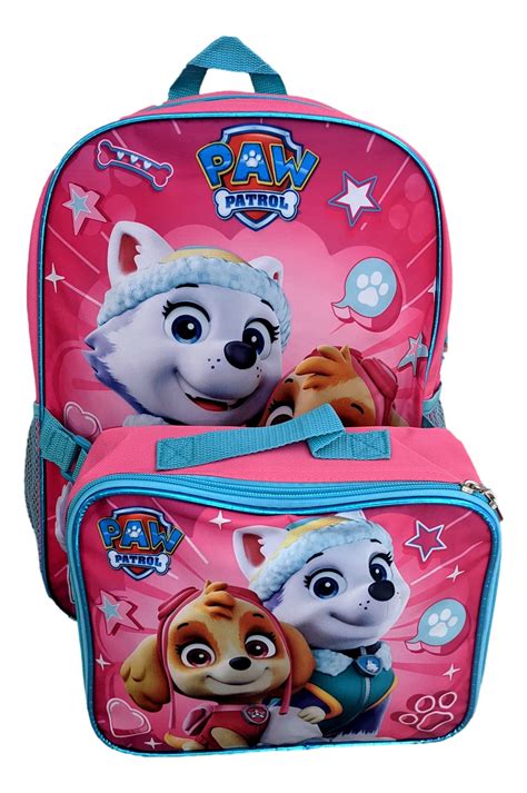 Buy Nickelodeon Girl Paw Patrol 16 Backpack With Detachable Matching Lunch Box Online At