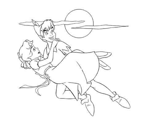 Peter Pan And Wendy Sketch