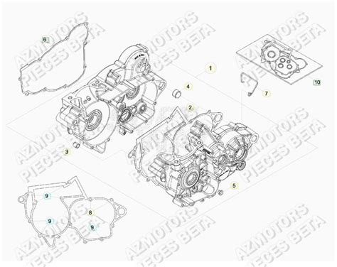 Carter Moteur Pi Ces Beta Neuves Pieces Beta Rr T Racing