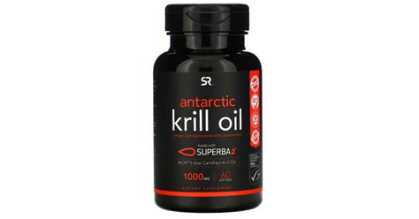 Sports Research Huile De Krill Antarctique Avec Astaxanthine 1000 Mg