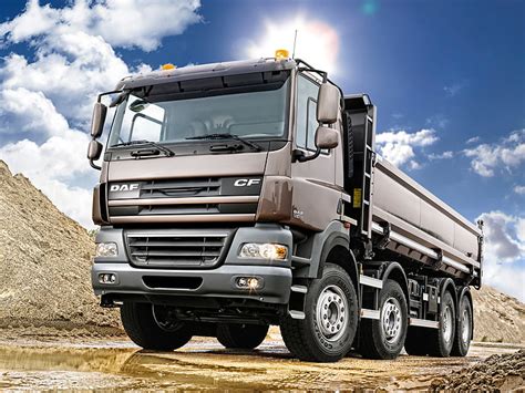 Dirt Body Primer Breed Daf Dump Truck 6x4 Platform Daf Cf85460