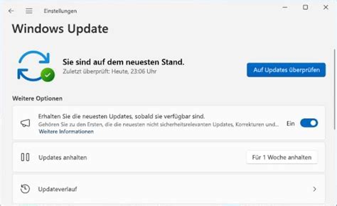 Windows Updates Erhalten Sobald Sie F R Ihr Ger T Verf Gbar Sind