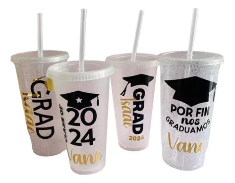 Vasos De Graduaci N Personalizados Meses Sin Inter S