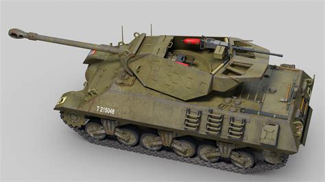 3D model ww2 m10 achilles tank destroyer - TurboSquid 1555789