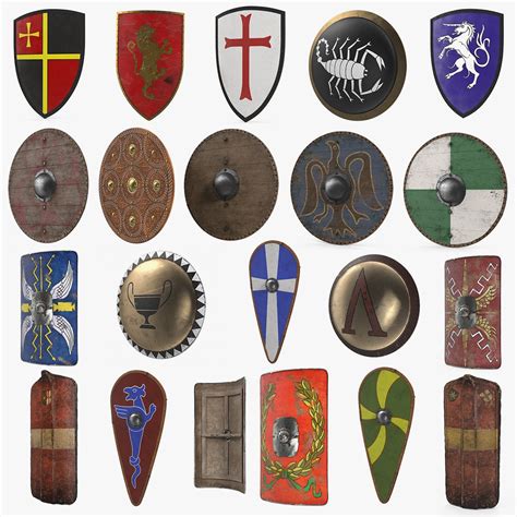 easy medieval shield designs