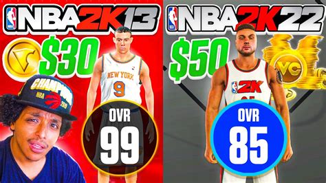 THE TRAGIC EVOLUTION OF NBA 2K VC PRICES YouTube